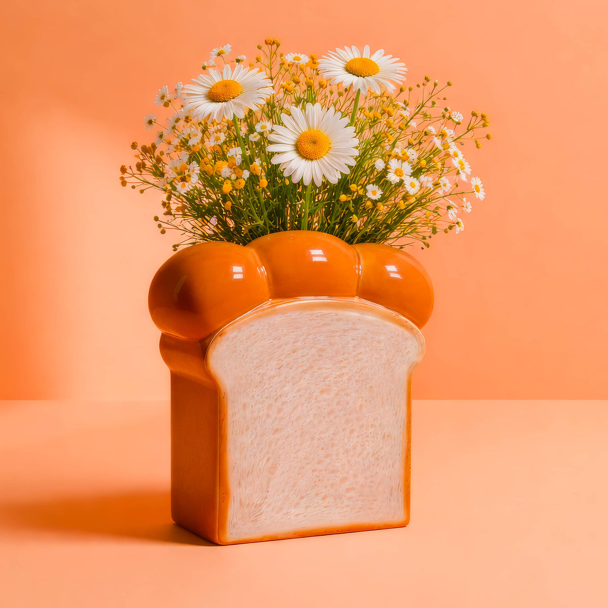 Upside Stories - Vase Brioche (zum Hinstellen und zur Wandmontage)