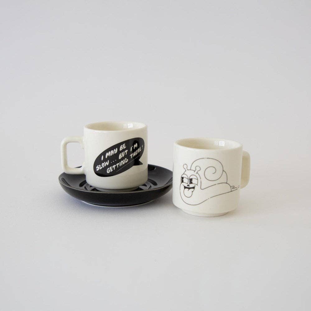 Third Drawer Down UK - Langsames Espresso-Set x Hattie Stewart