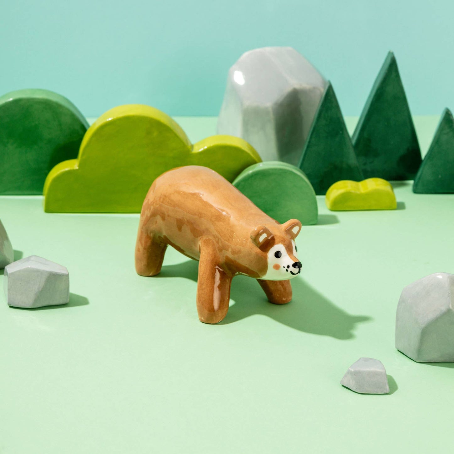 Ana Seixas - Braunbär / Keramikstück