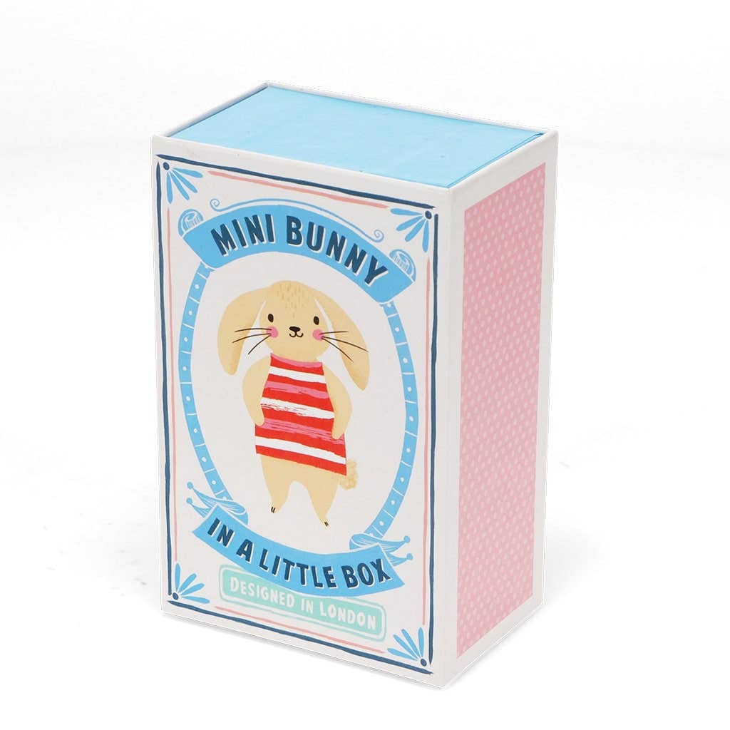Mini-Häschen in einer kleinen Schachtel - Kuscheltier
