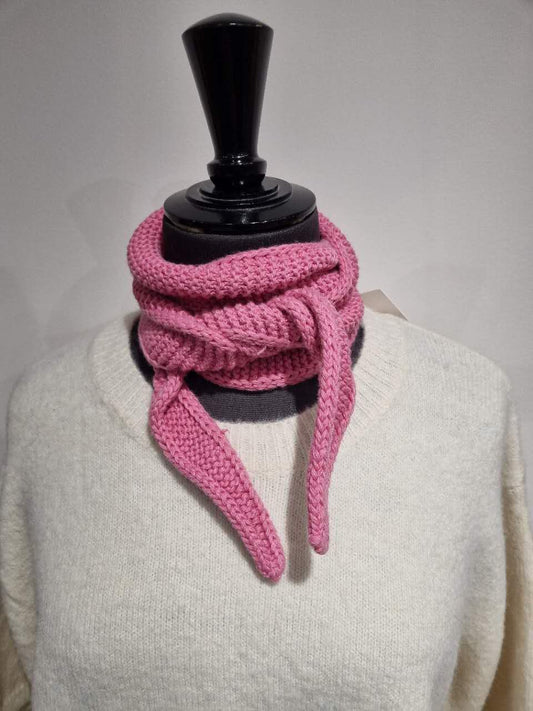 Kleiner "Sophie-Schal": Rosa