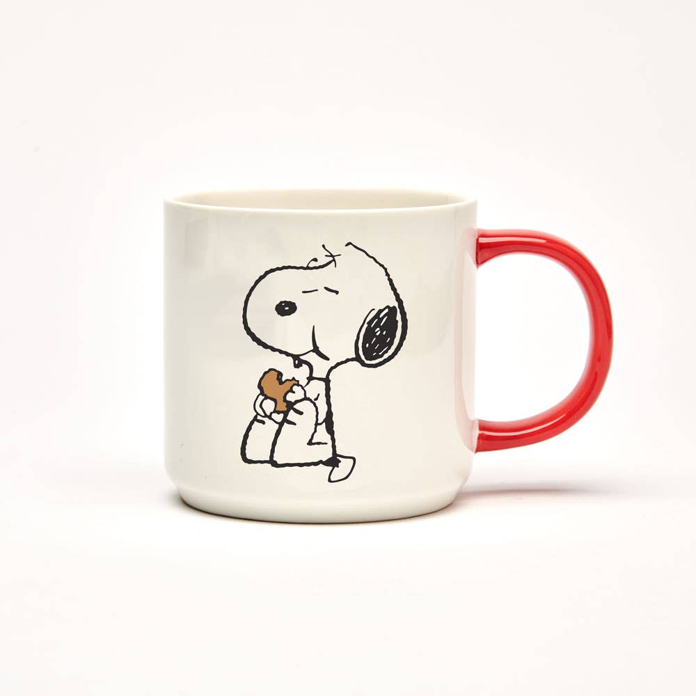Peanuts Tasse mit Keksfach