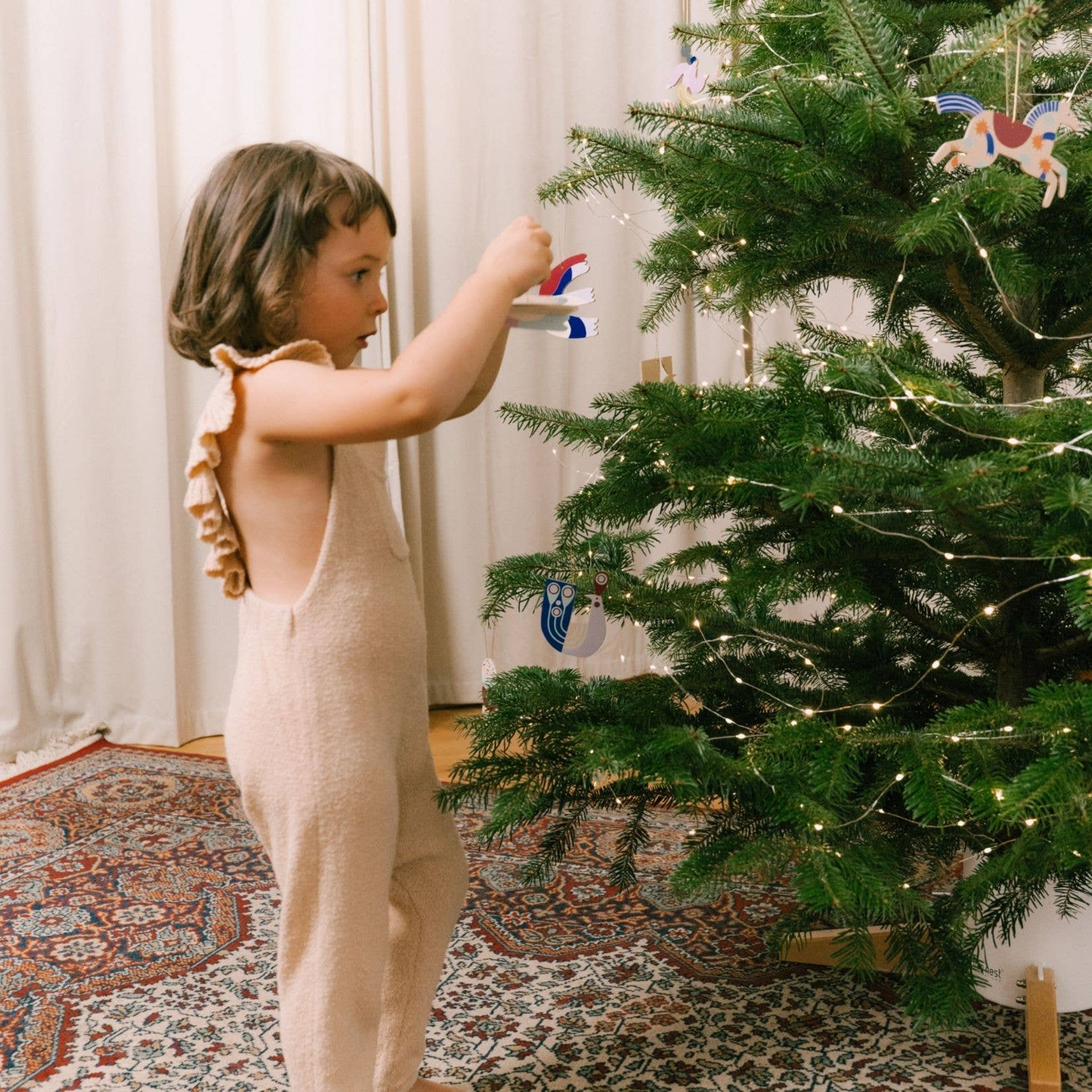 Mond-Weihnachtsschmuck, Weihnachtsbaum-Hängedekoration