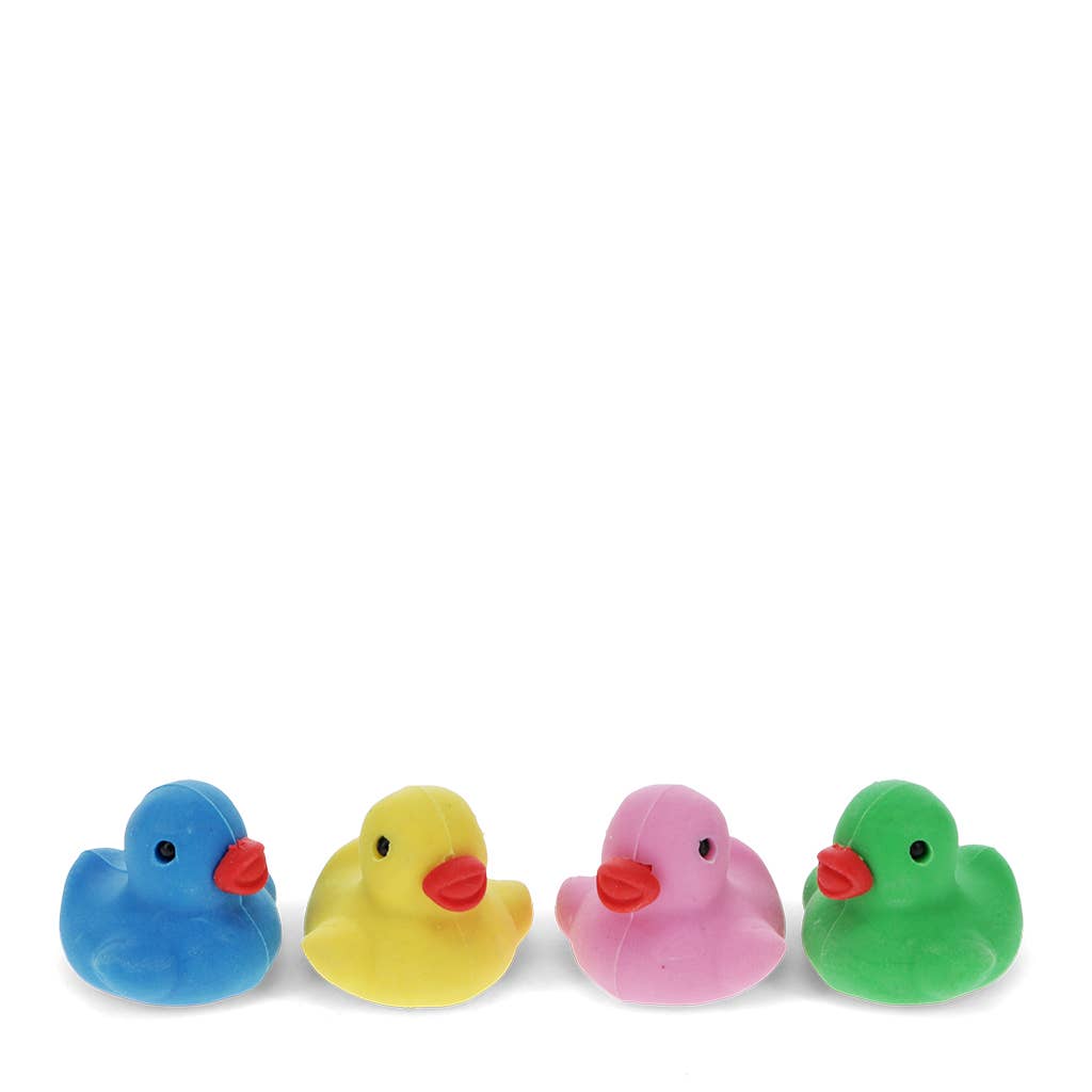 Radiergummis (Set mit 4 Stück) - Enten