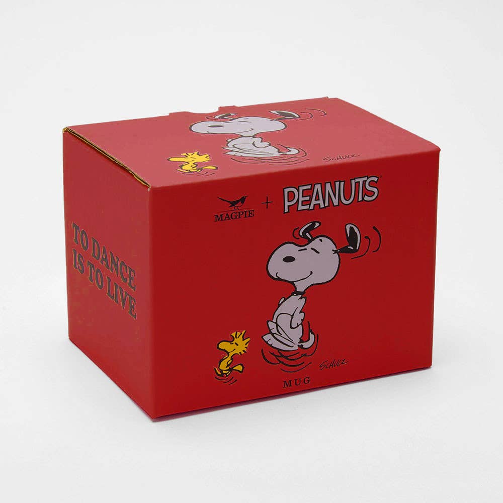 Peanuts 'To Dance is To Live' Becher