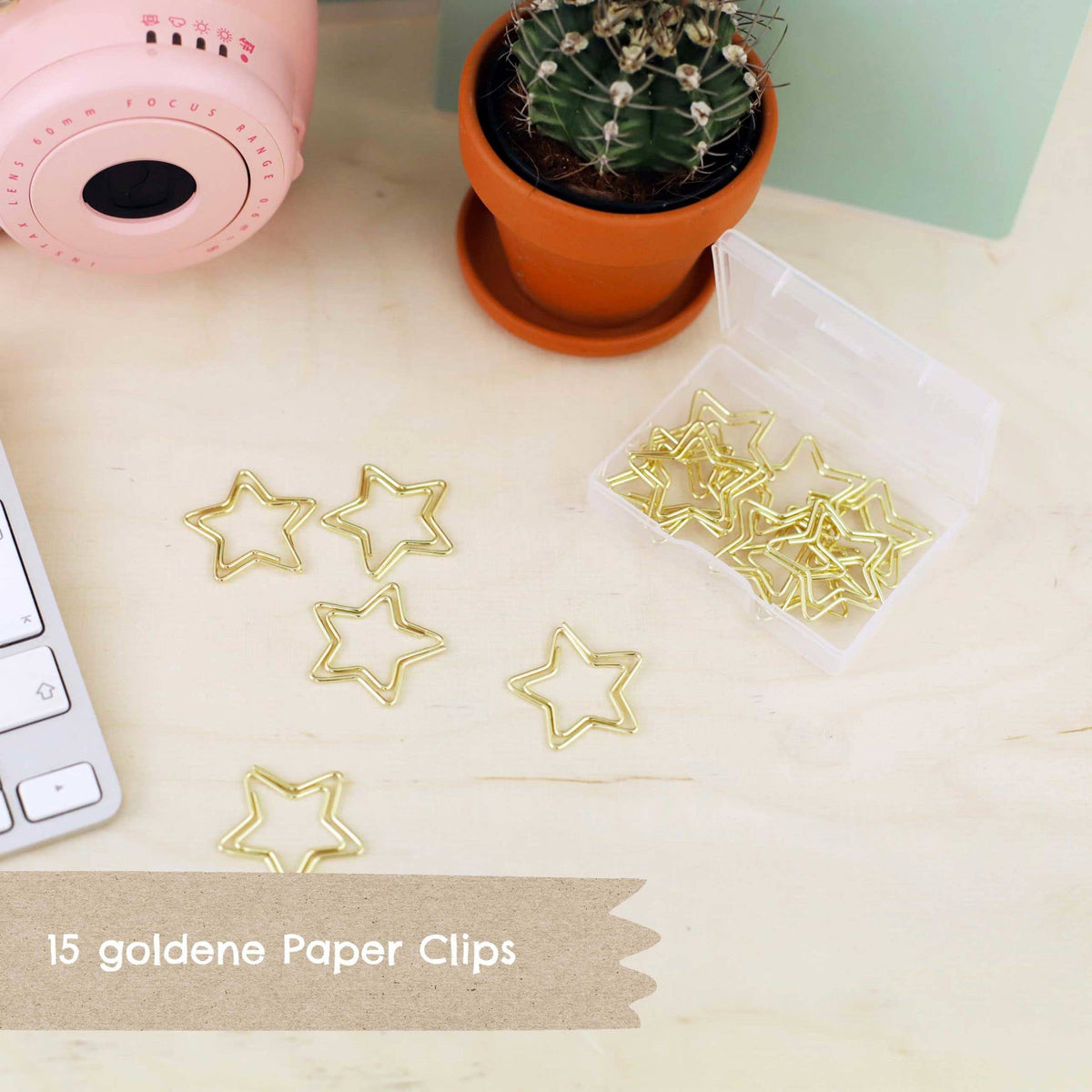 Papierdrachen Paper Clips - Stern - Set 1
