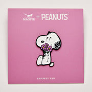 Peanuts Umarmungen Anstecknadel – Blumen
