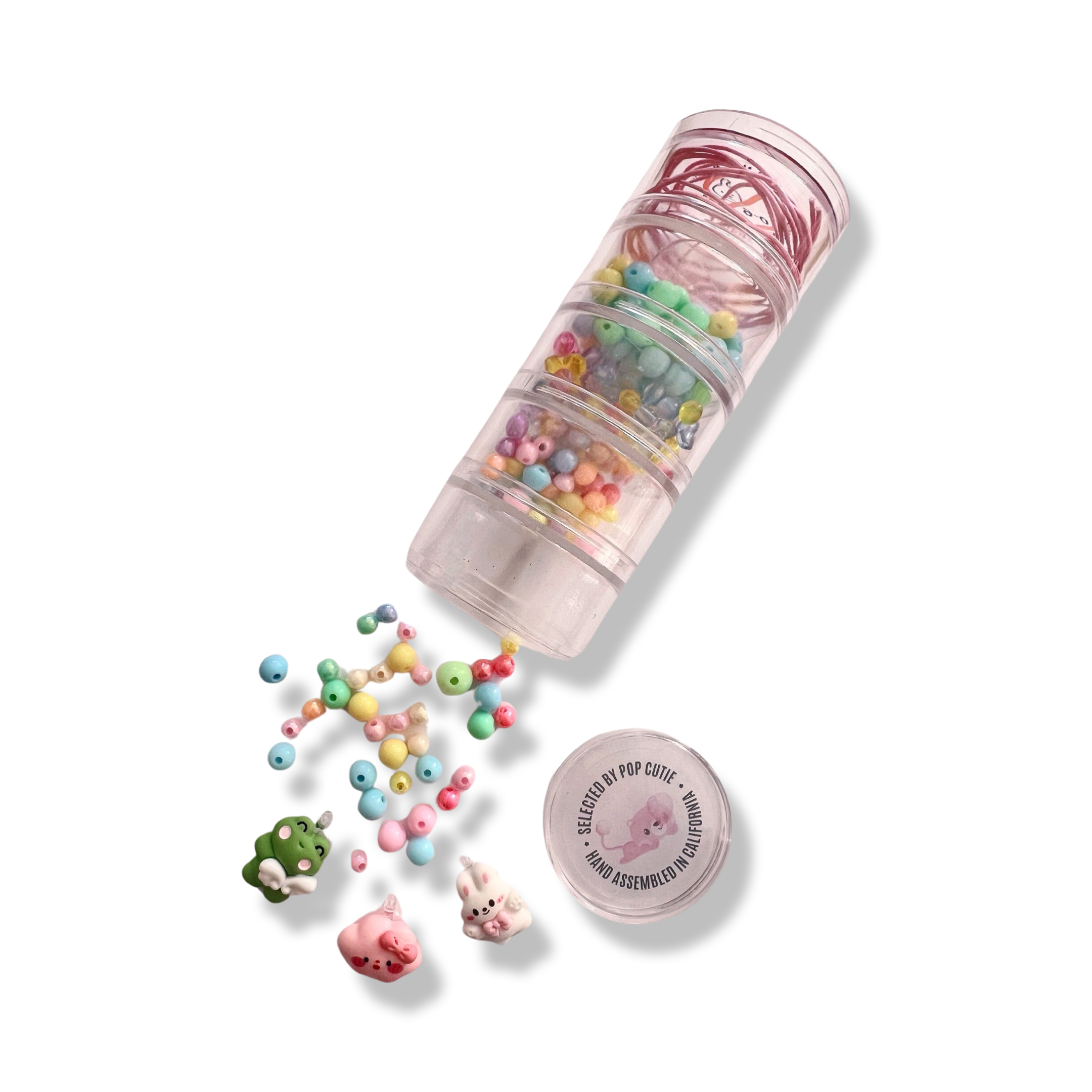 Kawaii DeLuxe Kinder DIY Halsketten Geschenkset (Für 3 Stück) Kit