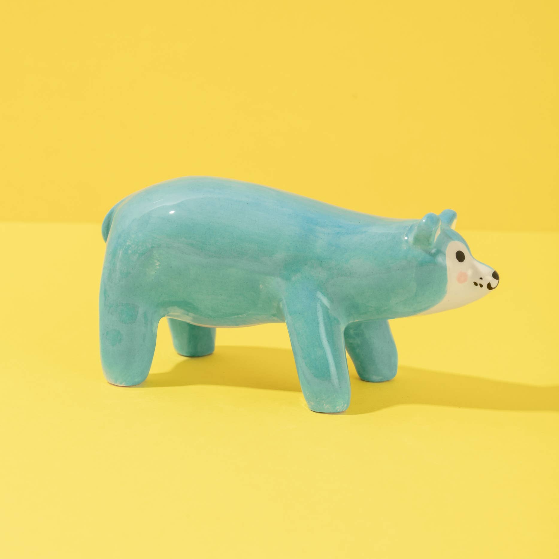Ana Seixas - Blauer Bär / Keramikstück