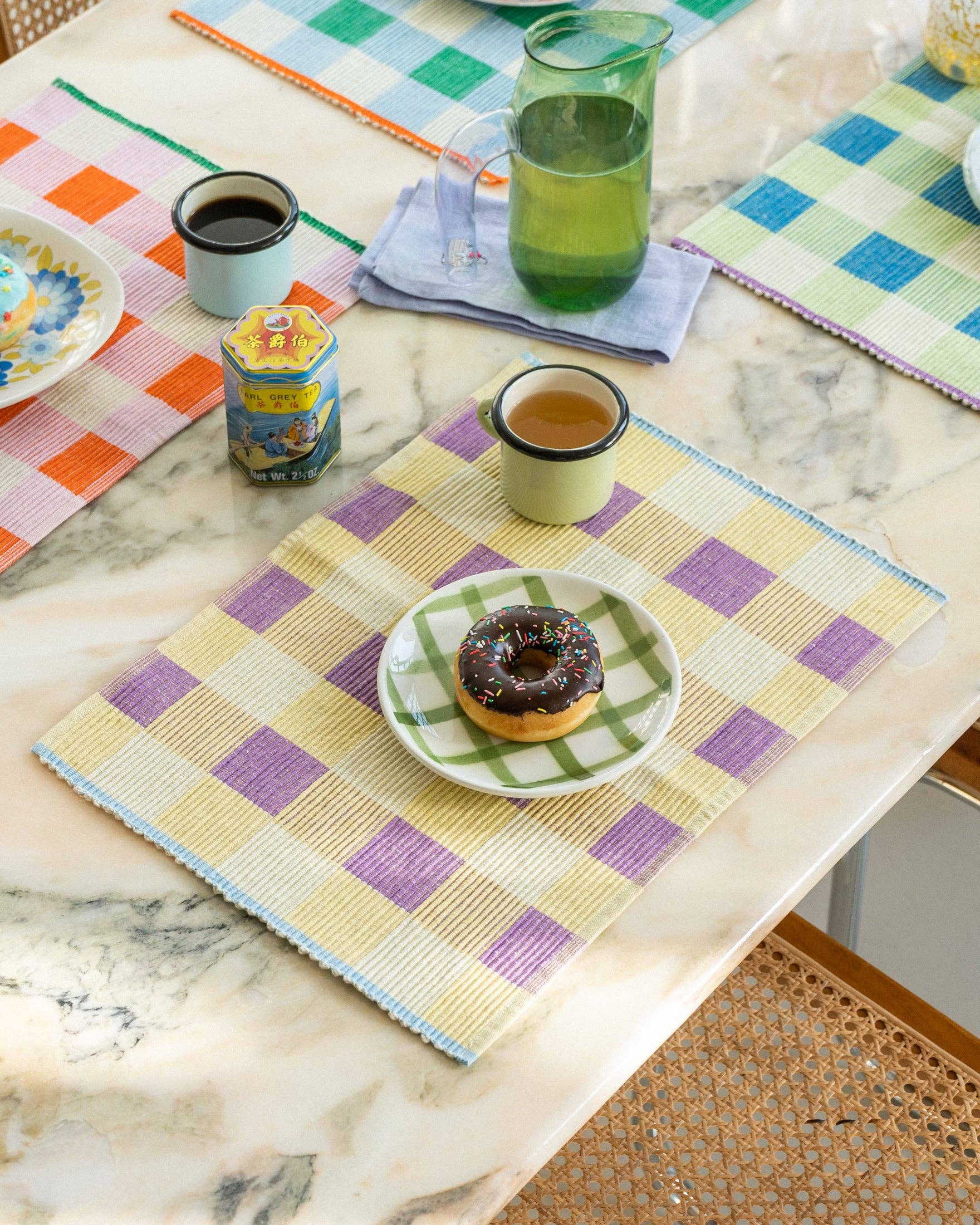 Tarta Gelatina - Merienda Platzsets: Mantequilla