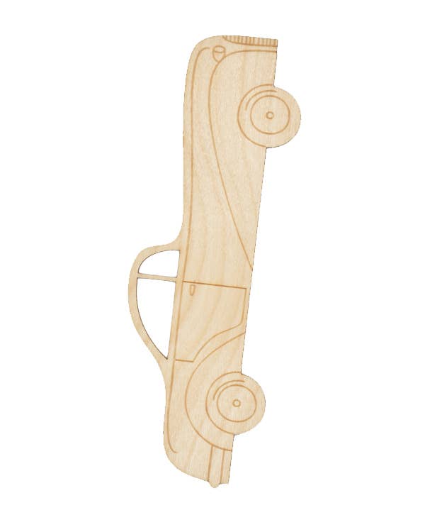 milin - Lesezeichen Auto aus Holz