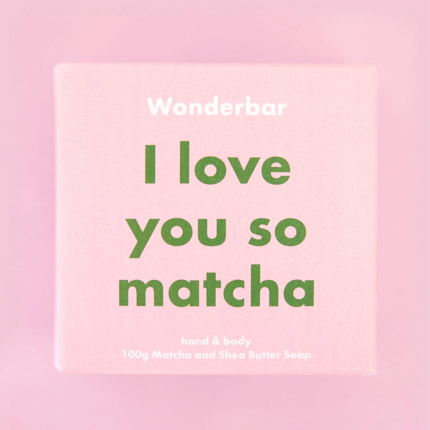 Wonderbar - Matcha & Sheabutter Seife