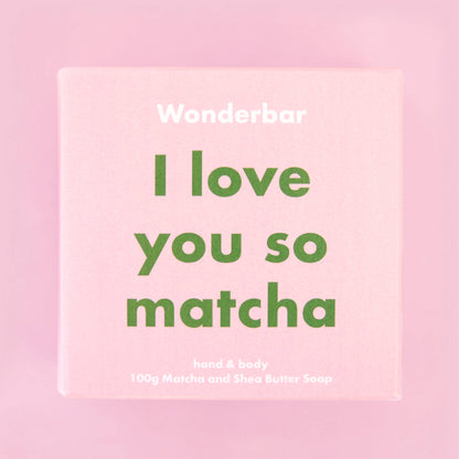 Wonderbar - Matcha & Sheabutter Seife