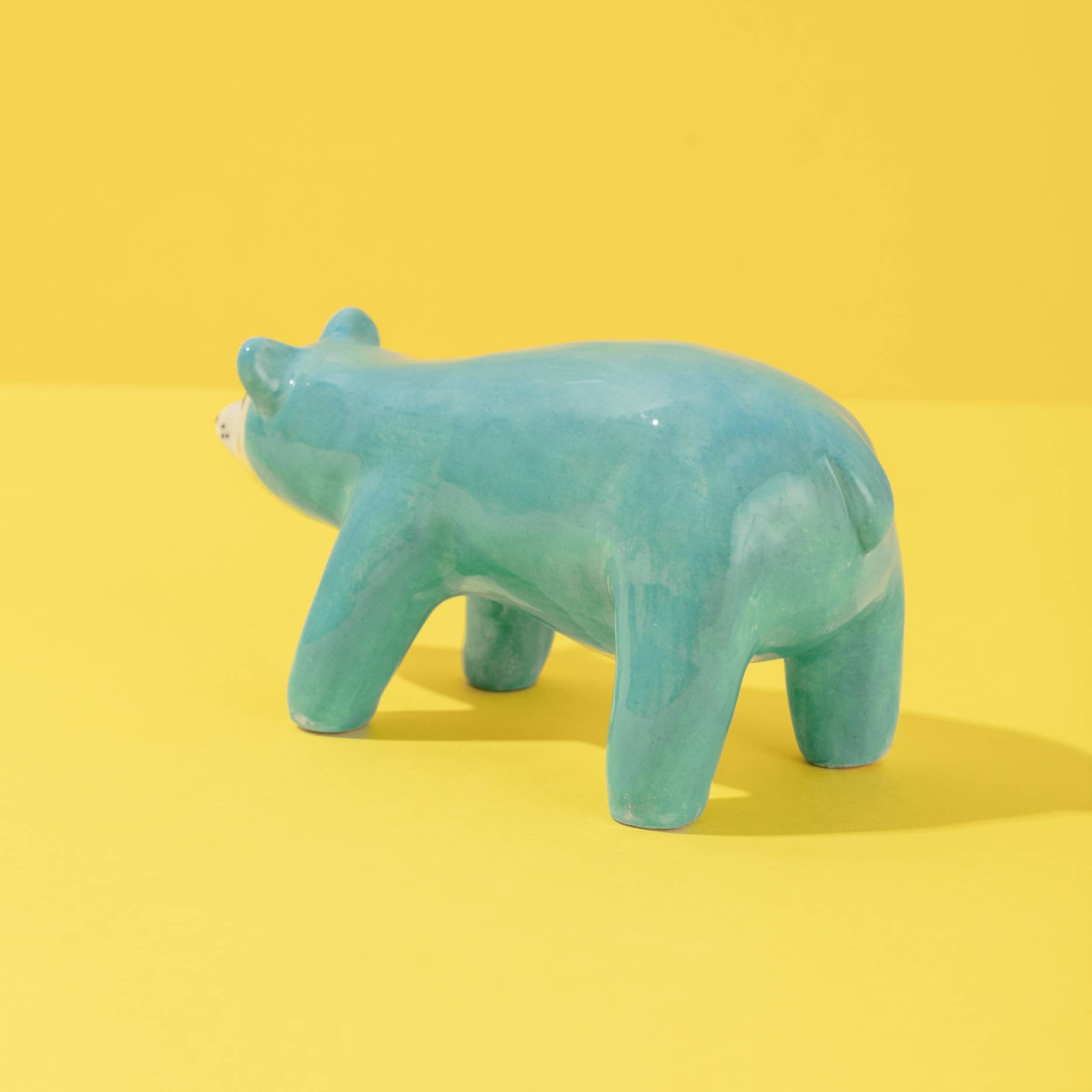 Ana Seixas - Blauer Bär / Keramikstück