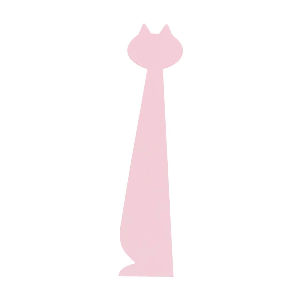 Rex London - Holzlineal - Rosa Katze