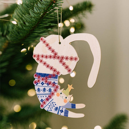 Anhänger - Verspielte Katze