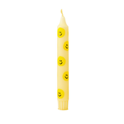 Kerze Smiley Gelb