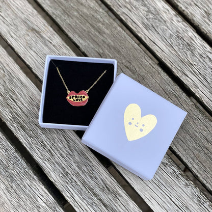 SPREAD LOVE x Suzy Ultman Mundhalskette