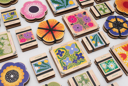 Blumenpresse im Taschenformat - Cosmos