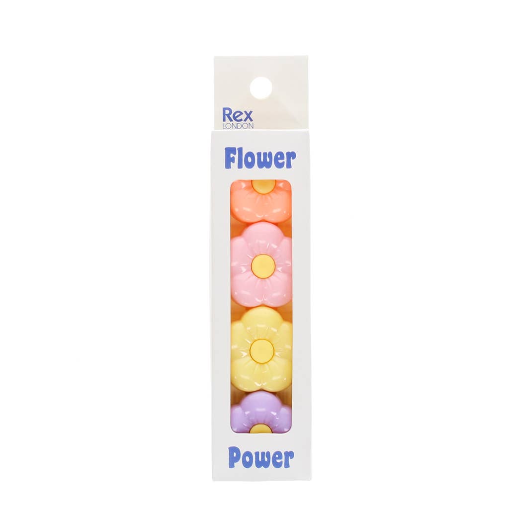 Rex - Stapelfähiges Textmarker-Set - Flower Power
