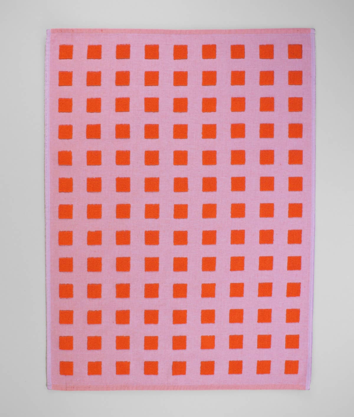 Wrap - Geschirrtuch „Squares Lila/Warm Red“