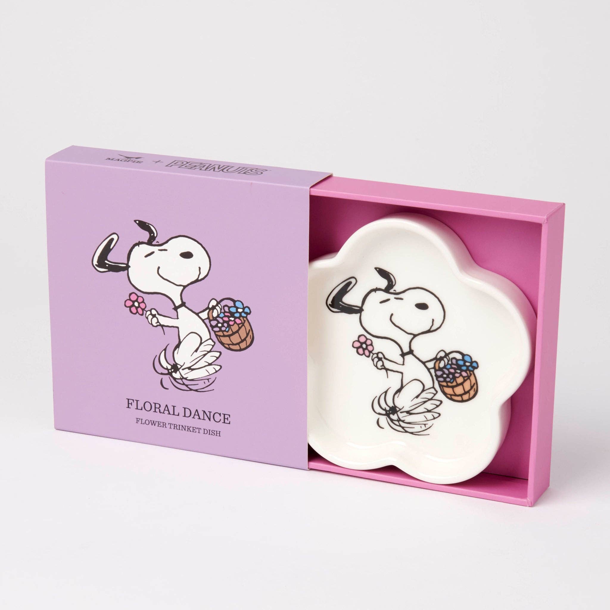 Peanuts Blumen-Schmuckschale „Floral Dance“