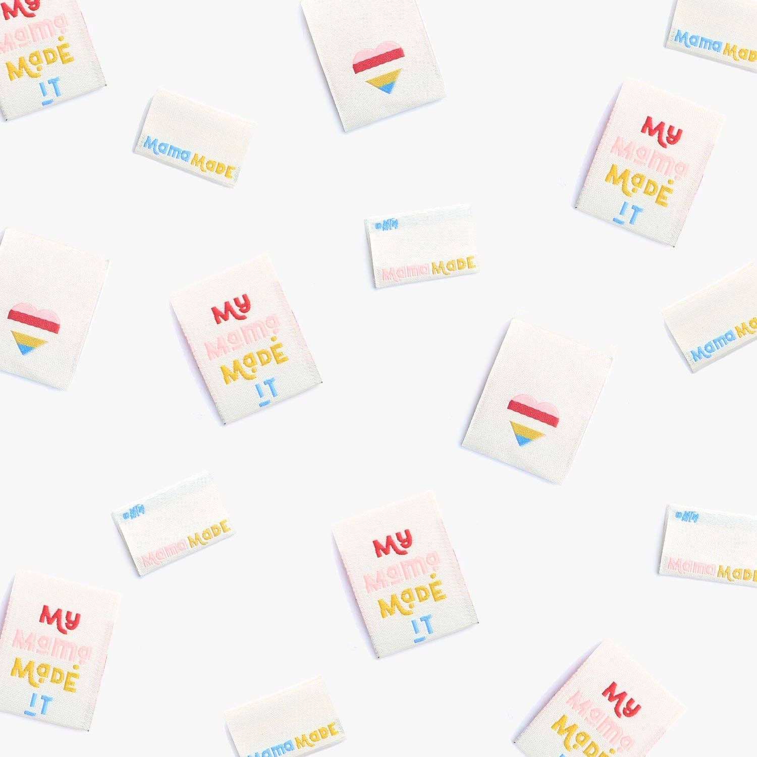 Etiketten zum Nähen von "My Mama Made It"