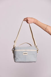 Hindbag - Lunchbag Igor, blau gestreift