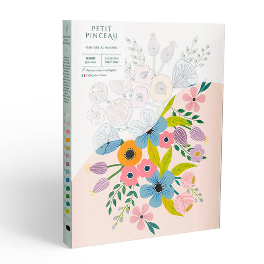 Malen-nach-Zahlen Set – Blumen