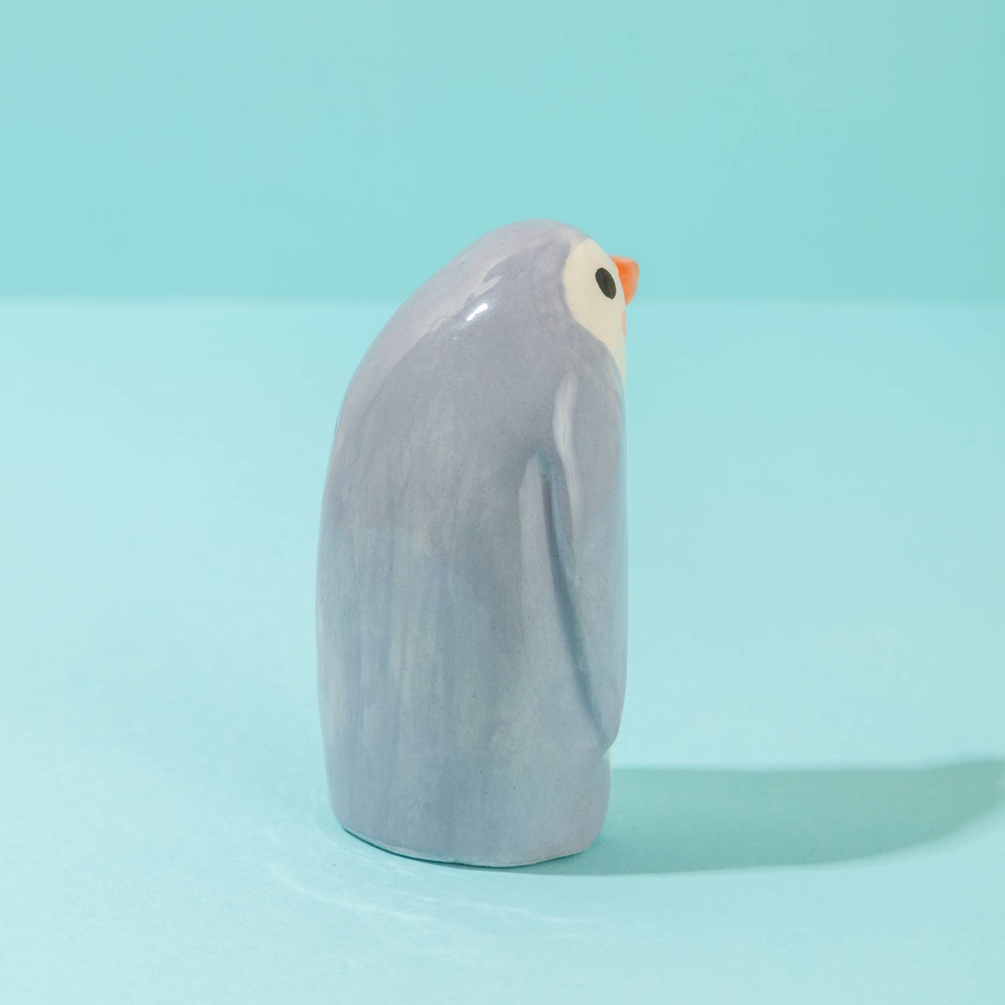 Ana Seixas - Mama Pinguin Lila / Keramikstück