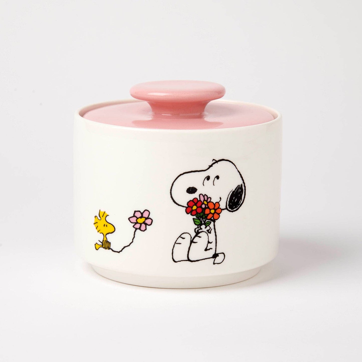 Peanuts Bonbondose „Love is in Bloom“ mit Snoopy und Woodstock