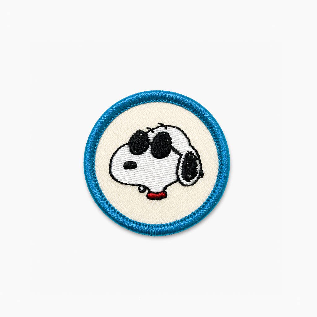 Titlee - Bestickter Bügelaufnäher Woodstock – 4 cm