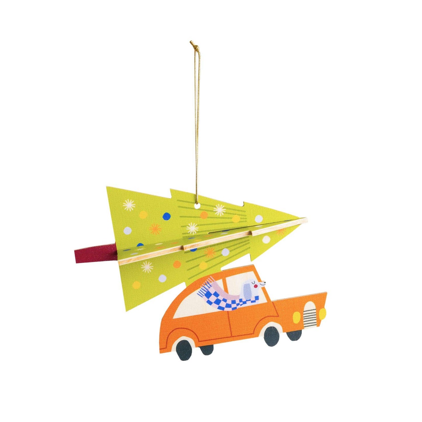 3D-Weihnachtsschmuck, Weihnachtsbaum-Hängedekoration