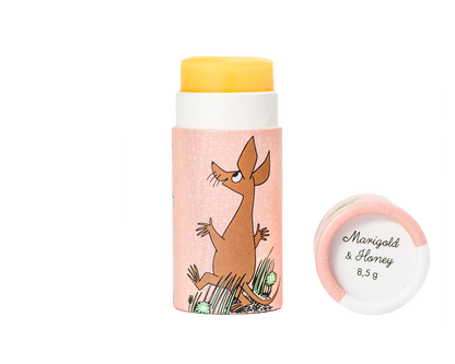 Moomin von G&L - Lippenbalsam aus Bienenwachs mit Ringelblume & Honig