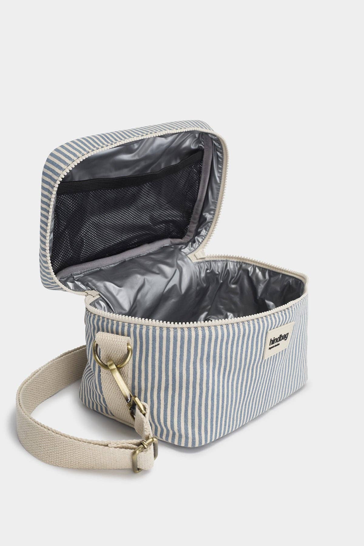 Hindbag - Lunchbag Igor, blau gestreift