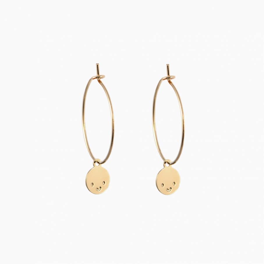Titlee - SMILEY x Mathilde Cabanas Creolen