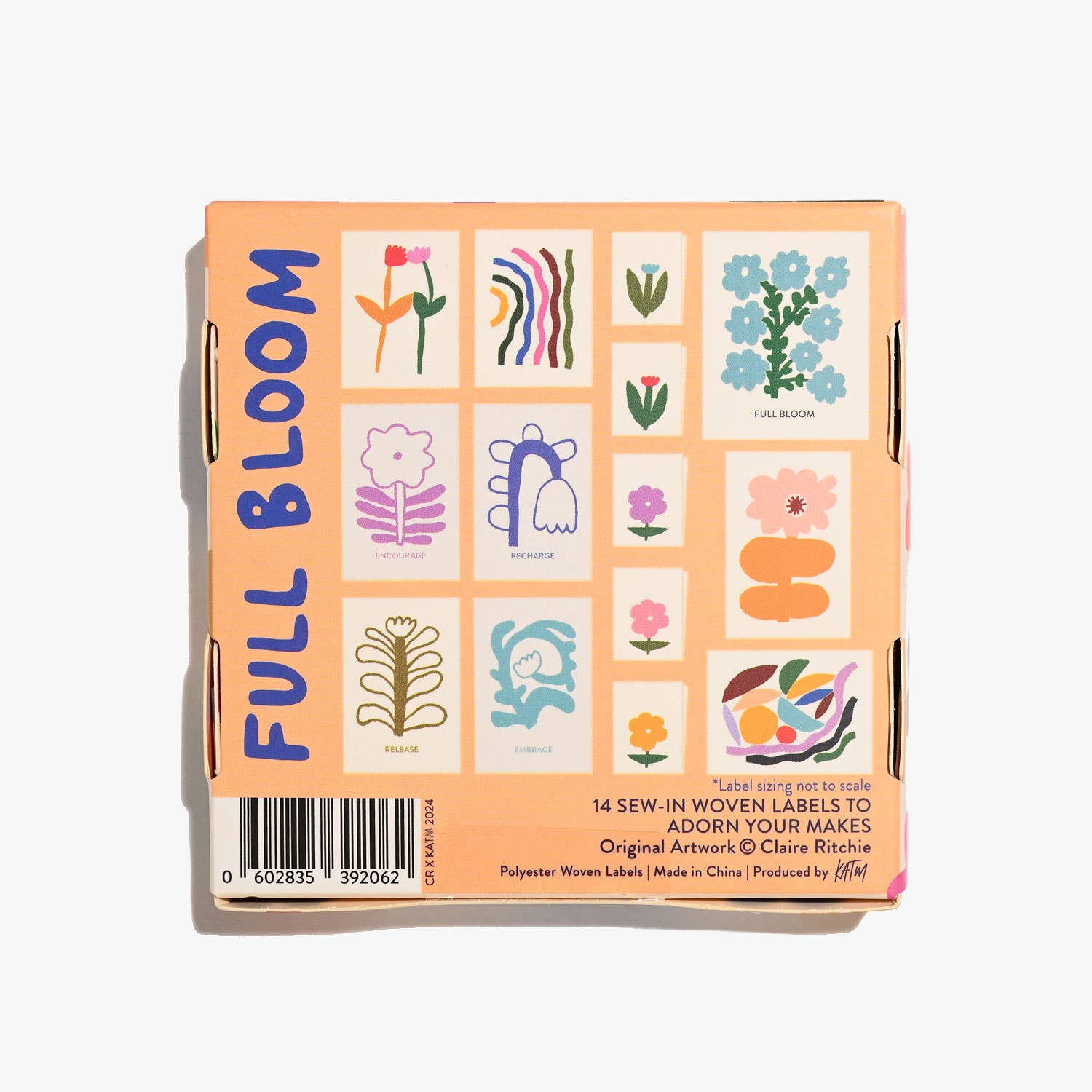 VOLLE BLÜTE | Claire Ritchie / Box mit Labels für deine eigenen Kreationen