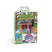 Mini-Wandmaler-Set mit Dinosaurier-Biggie-Bleistiften zum Ausklappen