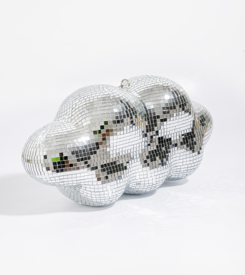 Deine Disco-Wolke zum aufhängen für zu Hause