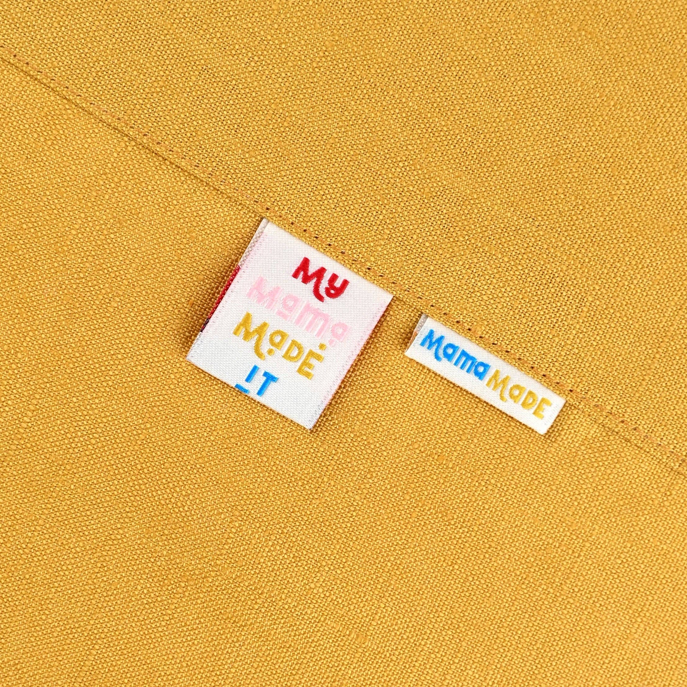 Etiketten zum Nähen von "My Mama Made It"