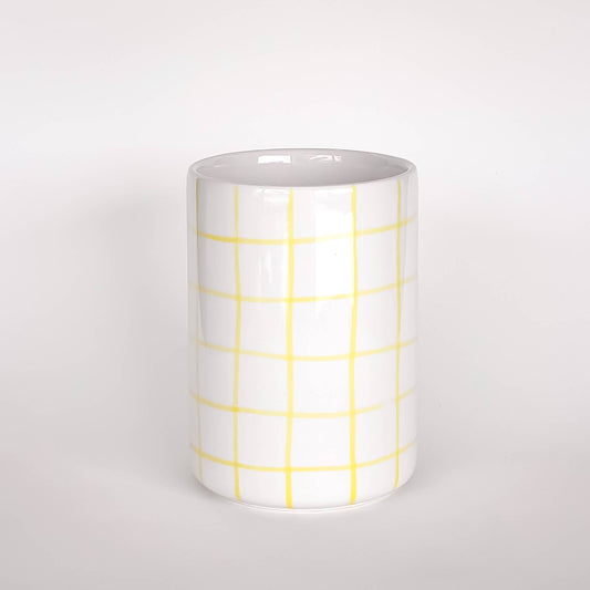 Magazin Minori -  Vase Grid - spiaggia yellow