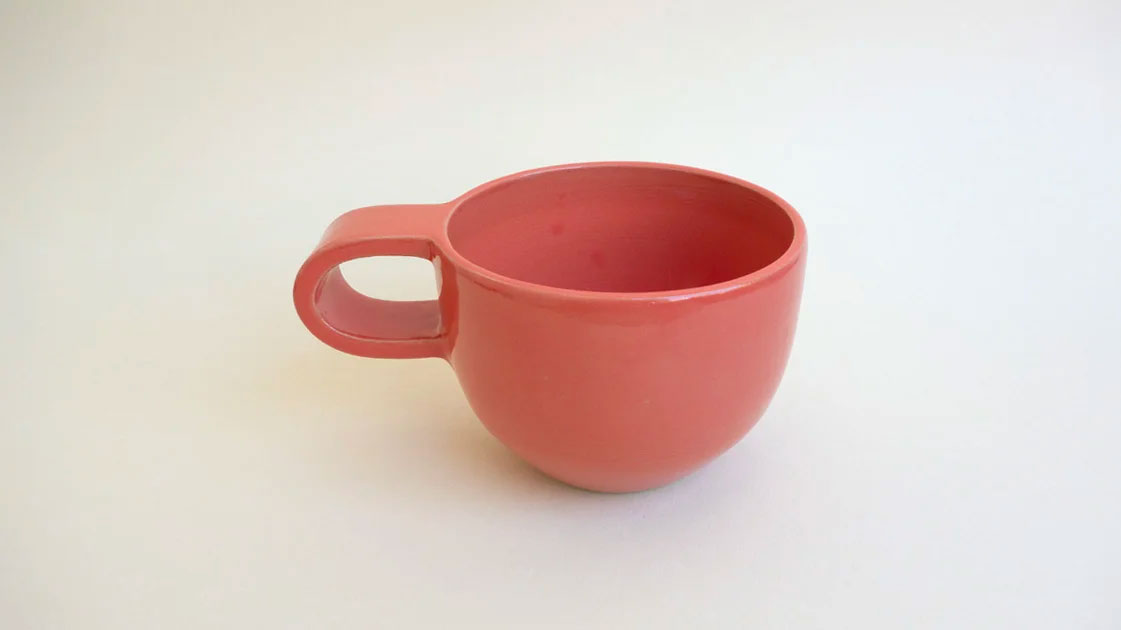 Studio Daphne Zuilhof – Comfy Mug - orange rot