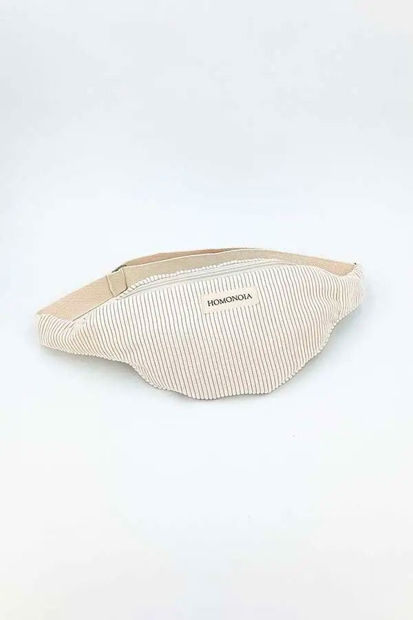 Homonoia Paris – Bum Bag, Ecru Cord