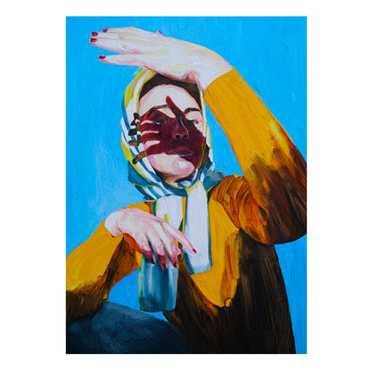 Artprint " Madam E" 50 x 70 cm by Lolita Pelegrime