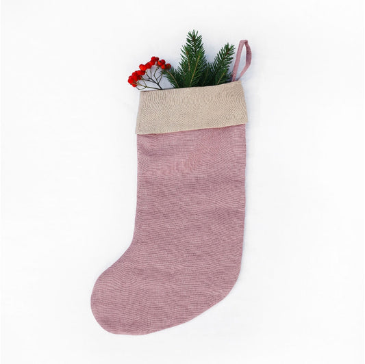 Nikolausstrumpf - Waldrose - Zero-Waste