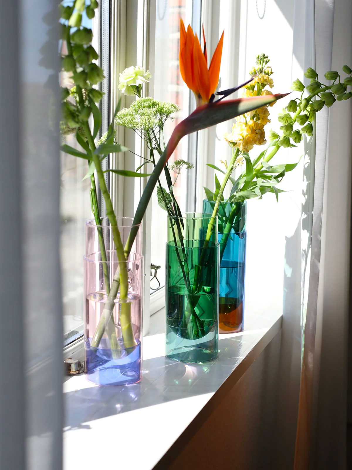 Studio About – Vase - BOUQUET TUBE, LARGE, ROSE