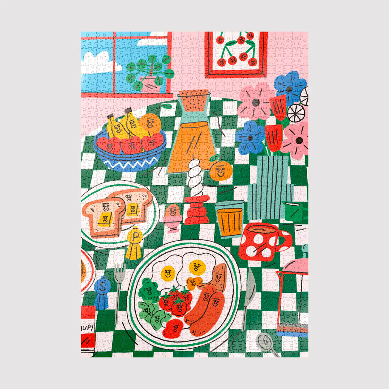 Sulo - Puzzle - Frühstückstisch von Tess Smith-Roberts - 1000 Teile