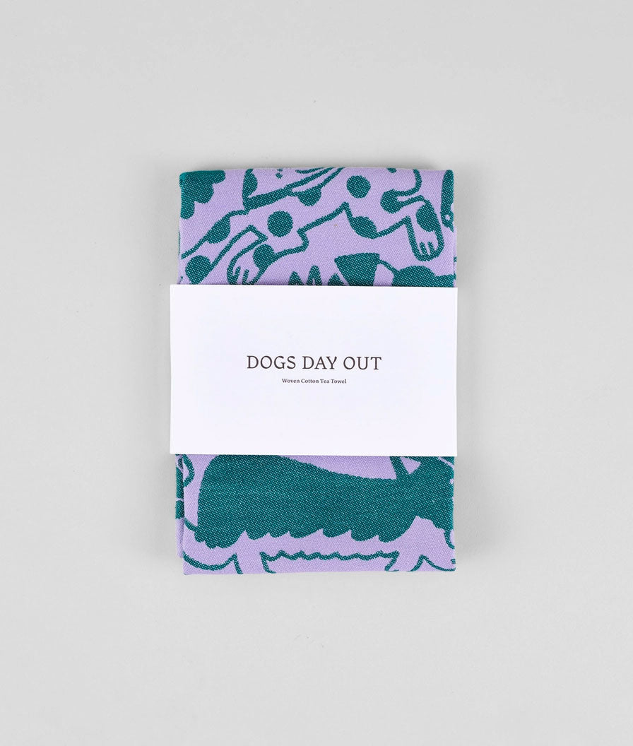 Wrap – Geschirrtuch „Dogs Day Out“