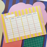 life is delicious - Stundenplan "Stripes"