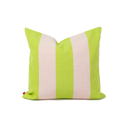 A world of craft - Kissenbezug "FIFI" lime/beige